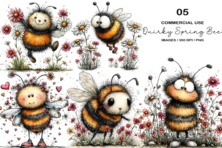 Bee Clipart Image 16