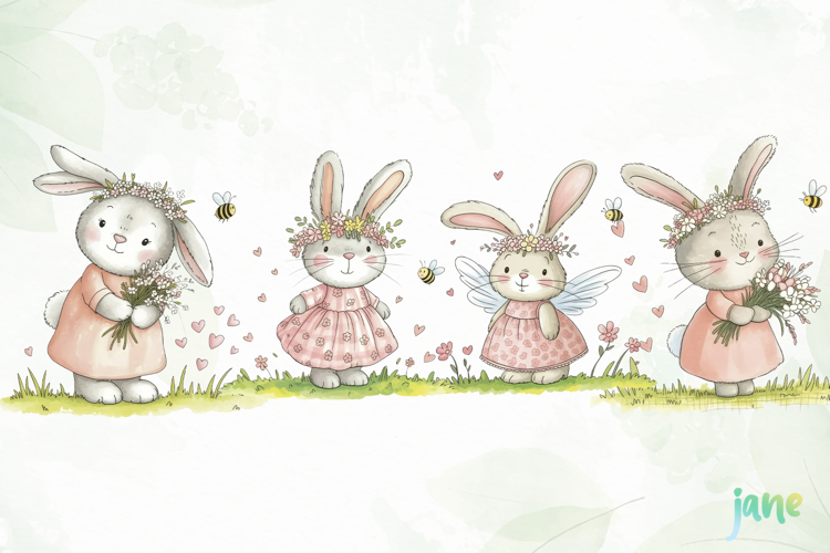 Rabbit Illustration Image 9