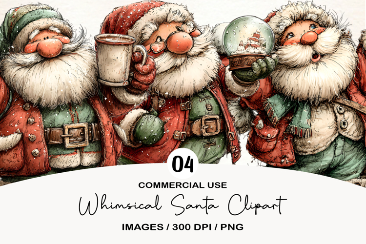 Christmas Snowman Clipart Image 11