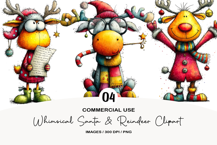 Reindeer Illustration Image 7