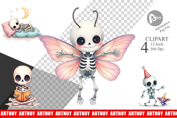Skeletons Clipart Image 20