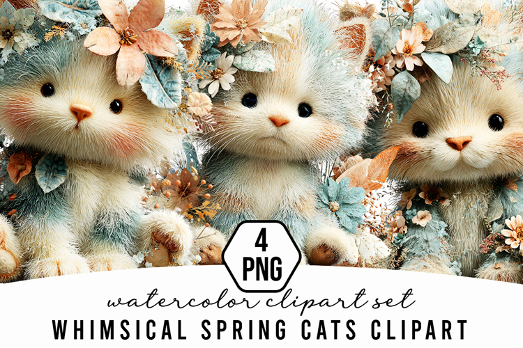 Cute Cat Clipart Image 3