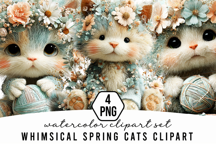 Cute Cat Clipart Image 2