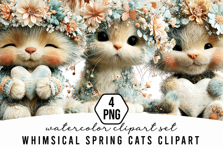 Cute Cat Clipart Image 24