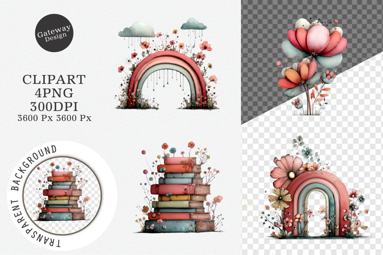 Whimsical Spring Clipart