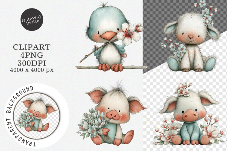 Whimsical Spring Clipart - Whimsical Spring Png