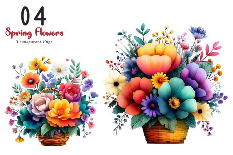 Watercolor Flowers Png