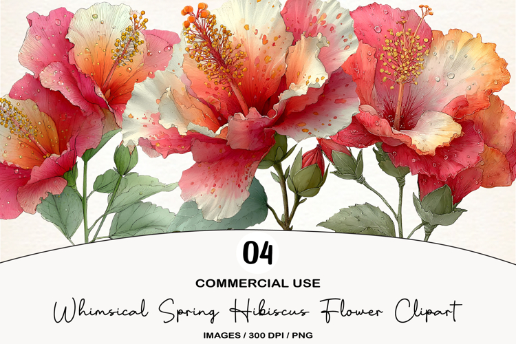 Hibiscus Flower Clipart Image 18