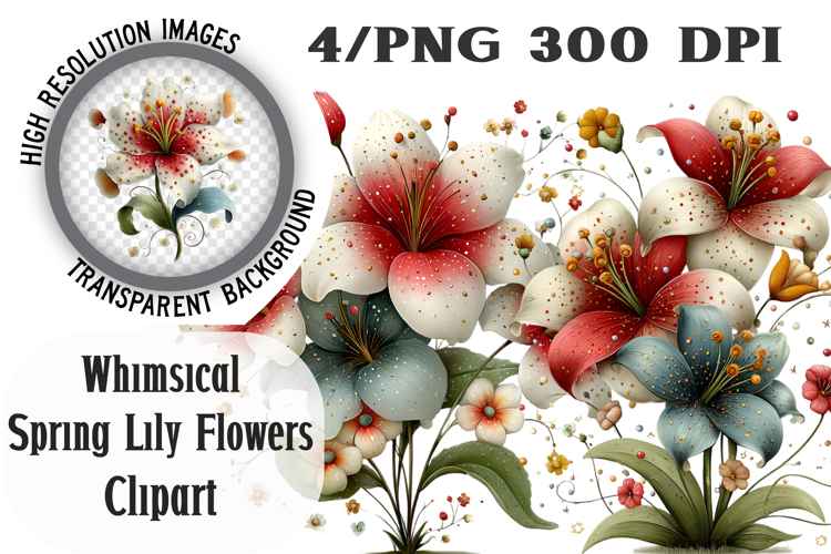 Spring Flowers Clipart Image 6