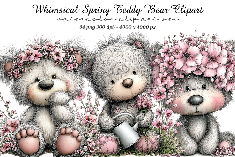 Teddy Bear Clipart Image 2