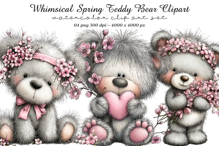 Teddy Bear Clipart Image 4
