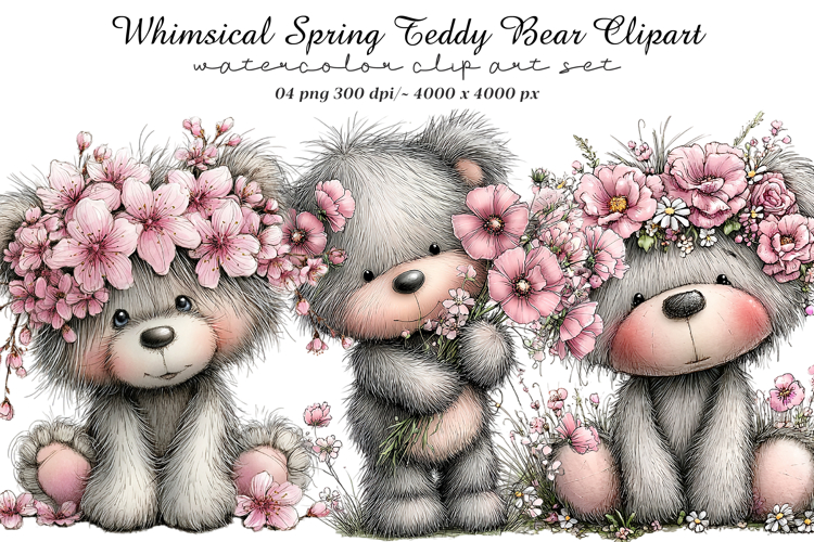 Teddy Bear Clipart Image 3