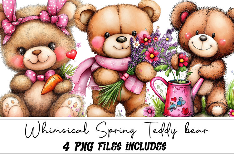 Teddy Bear Clipart Image 24