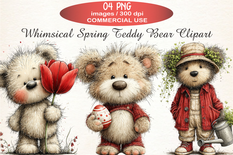 Teddy Bear Clipart Image 16
