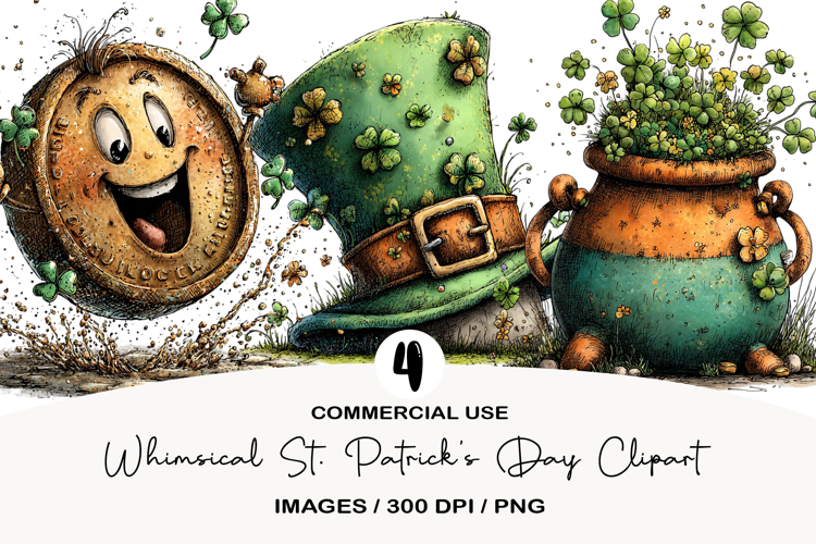 Whimsical St. Patrick’s Day Clipart