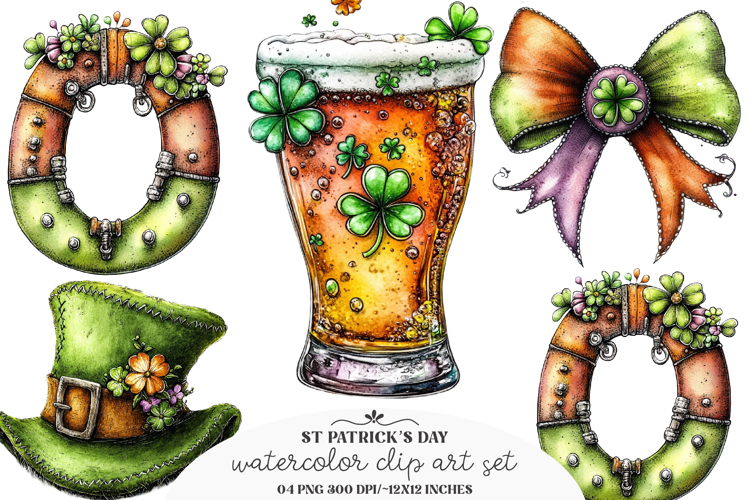 Whimsical st patrick’s day clipart - st patrick’s day Png