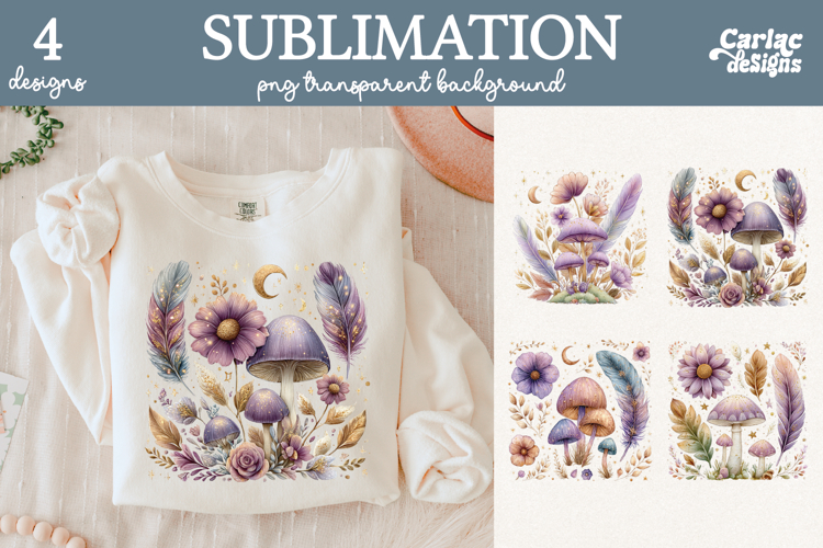 Whimsical Sublimation Bundle, Whimsical Clipart Bundle