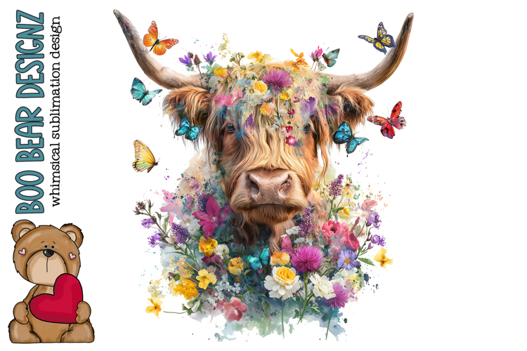 Highland Cow Clipart Image 11