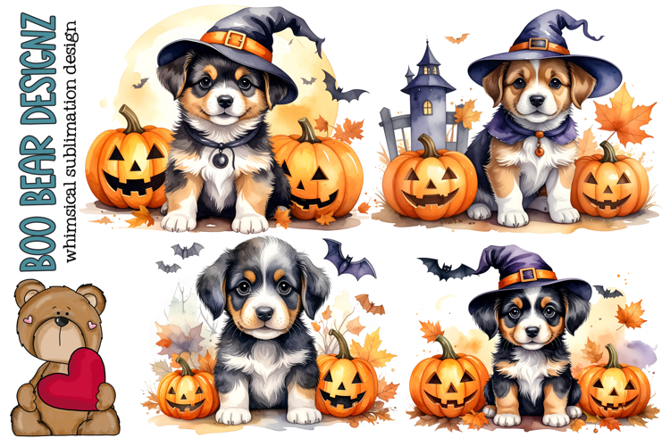 Halloween Puppy Clipart