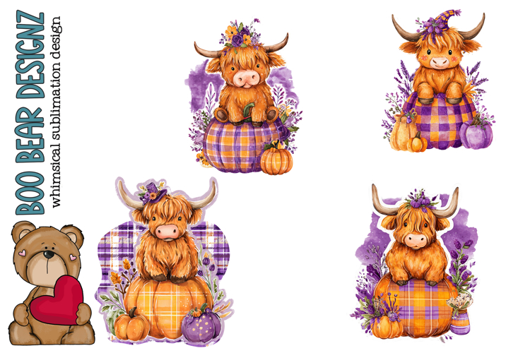 Highland Cow Clipart Image 12