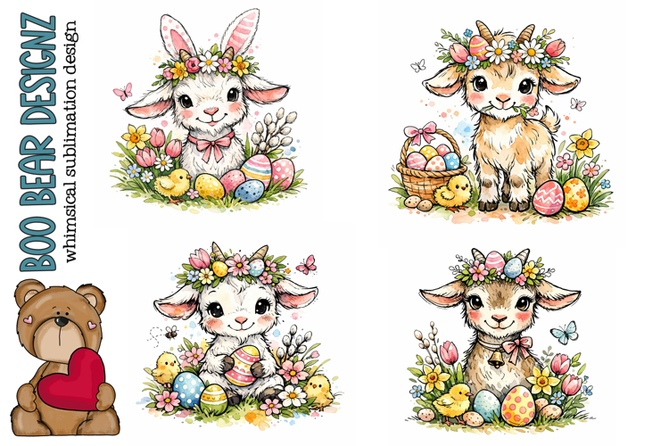 Precious Little Easter Goat