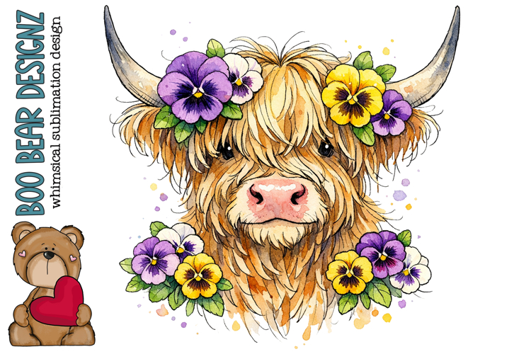Highland Cow Clipart