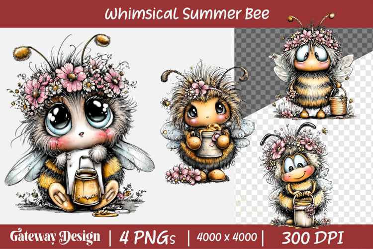 Bee Clipart Image 13