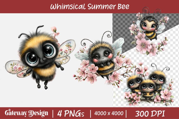 Bee Clipart Image 17