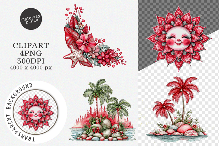 Whimsical Summer Clipart