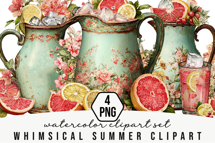 Whimsical Summer Clipart