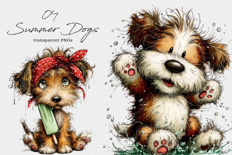 Cute Puppy Clipart Image 11
