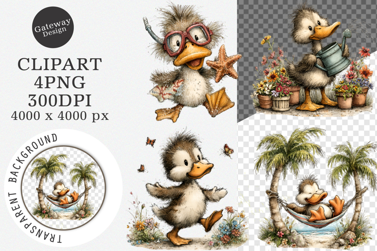 Duck Clipart Image 4