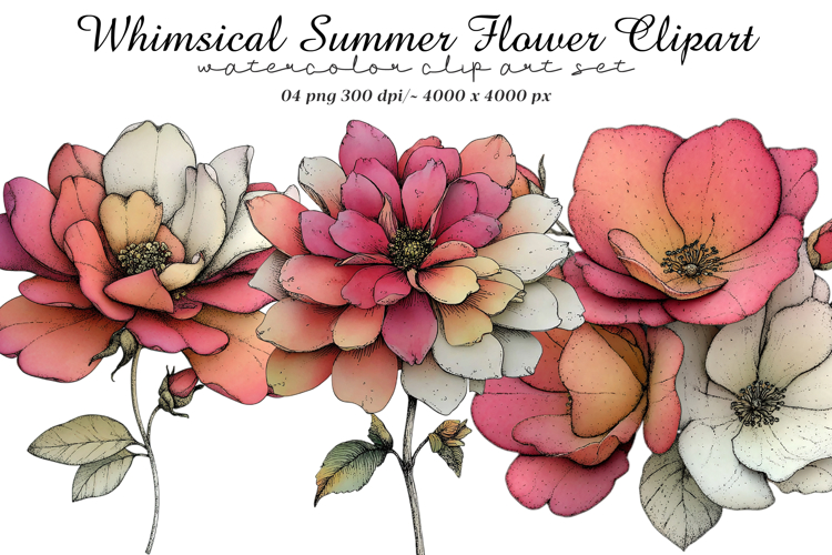 Flower Garden Clipart Image 5