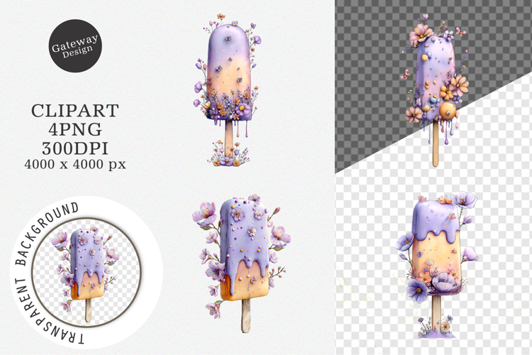 Cute Ice Cream Clipart Image 11