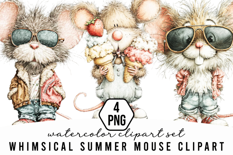 Cute Mouse Clipart Image 2