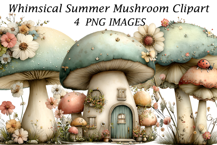 Mushroom Clipart Image 17