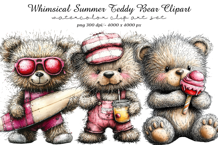 Teddy Bear Clipart Image 3