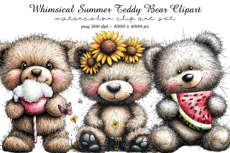 Teddy Bear Clipart Image 4