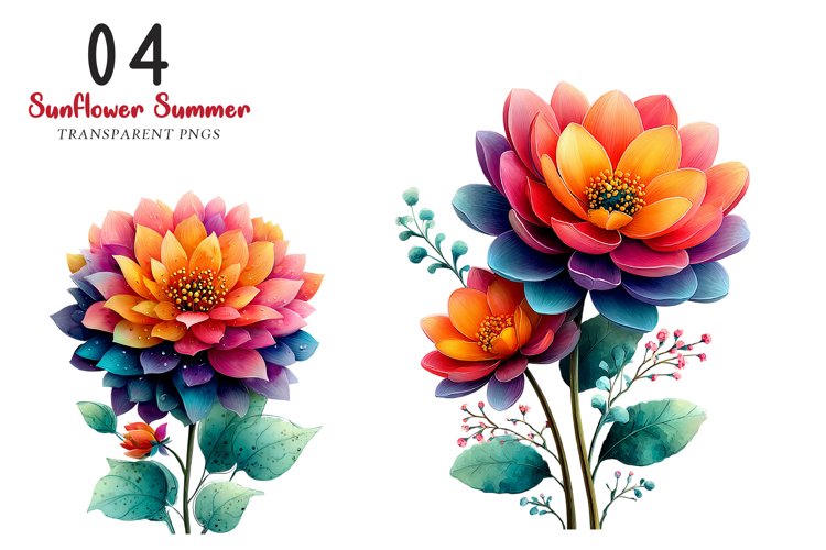 Sunflower Clipart Png Image 18