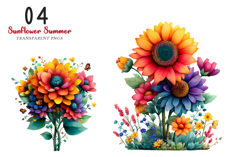 Sunflower Clipart Png Image 14