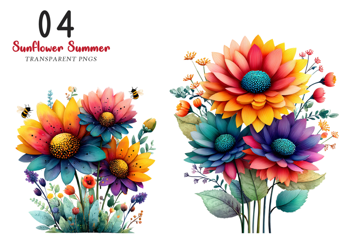 Sunflower Clipart Png Image 17