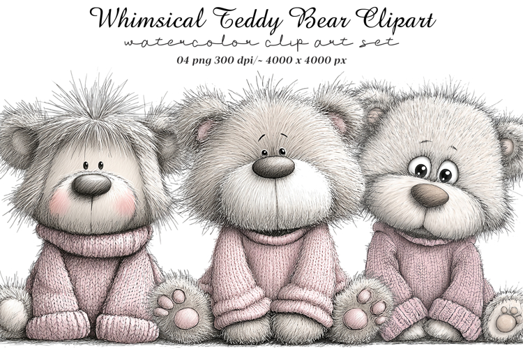 Teddy Bear Clipart Image 17