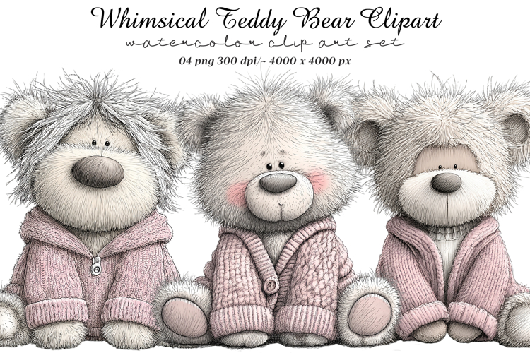 Teddy Bear Clipart Image 19