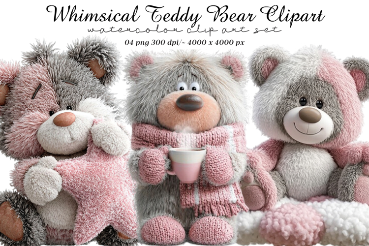 Teddy Bear Clipart Image 7