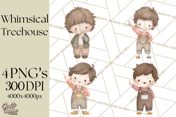 Magical Treehouse Adventure Clipart PNG Fantasy Mini World