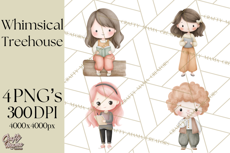 Magical Treehouse Adventure Clipart PNG Fantasy Mini World