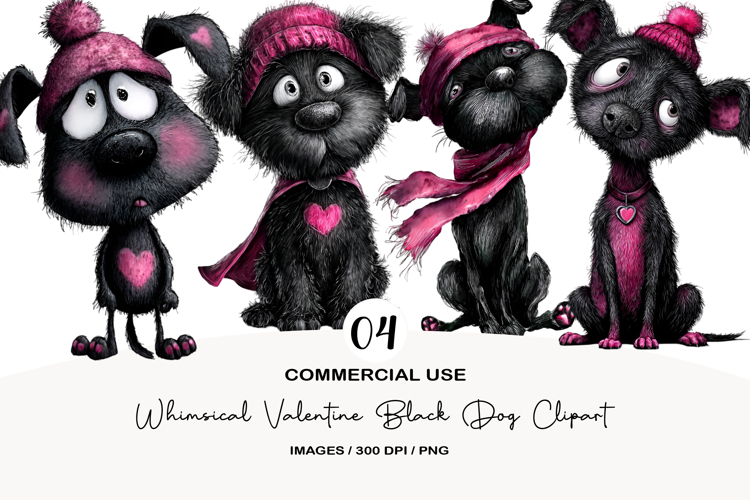 Black Dog Clipart Image 5