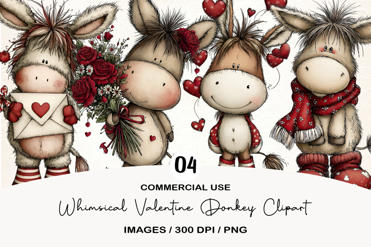 Donkey Clipart Image 15