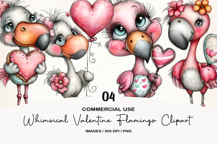Flamingo Clipart Image 7