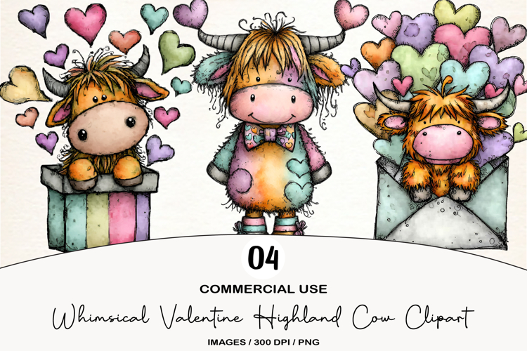 Highland Cow Clipart Image 9